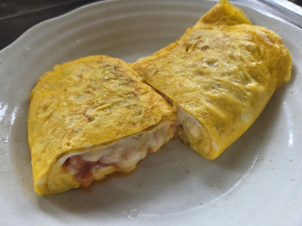 明太チーズオムレツ(無添加)